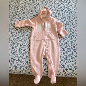 GAP Light Pink Kids Footed One Piece